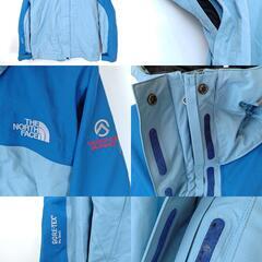 [上下セット] ノースフェイス マウンテンパーカ GORE-TEX ジャケット マウンテンパンツ サミット L ライトブルー ブラック NPW15900/NPW15956 レディース THE NORTH FACEの画像