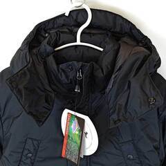 【未使用】ナンガ Blue Snow White 別注 オリジナル ダウン ジャケット M ブラック E1AB05F1 メンズ NANGAの画像