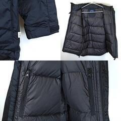 【未使用】ナンガ Blue Snow White 別注 オリジナル ダウン ジャケット M ブラック E1AB05F1 メンズ NANGAの画像