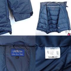 【未使用】ナンガ Blue Snow White 別注 オリジナル ダウン ジャケット L ネイビー E1AB07G5 メンズ NANGAの画像