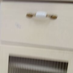 リユースのサカイ栃木店★ジモティ割あり★  レンジ台 クリーム W75×D42×H86 クリーニング済み TC11415の画像