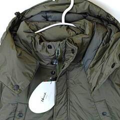 【未使用】ナンガ Blue Snow White 別注 オリジナル ダウン ジャケット XL カーキ E1AB10H5 メンズ NANGAの画像