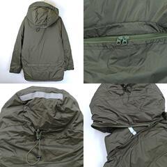 【未使用】ナンガ Blue Snow White 別注 オリジナル ダウン ジャケット XL カーキ E1AB10H5 メンズ NANGAの画像