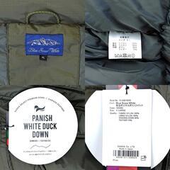 【未使用】ナンガ Blue Snow White 別注 オリジナル ダウン ジャケット XL カーキ E1AB10H5 メンズ NANGAの画像