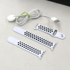 本体欠品 純正スポーツバンド 44mm 純正充電ケーブル A2256 APPLE Watch SE NIKE 付属品 札幌市 清田区 平岡の画像