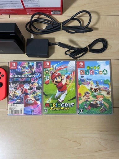 任天堂スイッチ　ソフト3本　受け渡し予定者決定致しました。