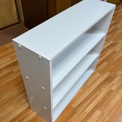 【お譲り先決定。取引調整中】スリムラック（文庫本サイズ/プリント紙化粧板）の画像