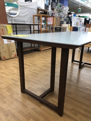 【ドリーム川西店御来店限定】☆ジモティー見たよ♪割引☆ 綾野製作所 ダイニングテーブル エクセラ クリーニング済み 【99560000033976】