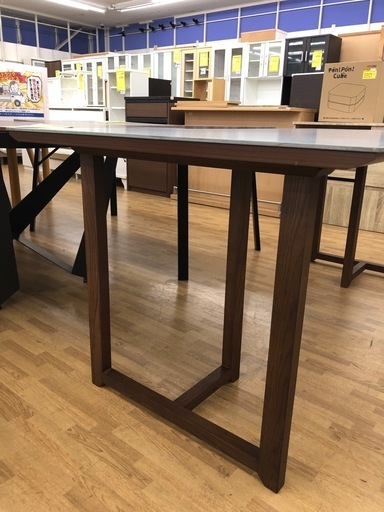 【ドリーム川西店御来店限定】☆ジモティー見たよ♪割引☆ 綾野製作所 ダイニングテーブル エクセラ クリーニング済み 【99560000033976】