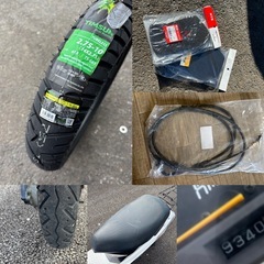 ⭐️アドレス快速2スト❗️初期モデル⭐️タイヤ・プラグ・メーターケーブルなど新品交換⭐️50cc原付スクーター⭐️の画像