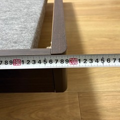 シングルベッド フレームのみの画像