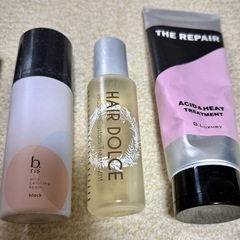 お試し用　ヘアーマスク　シャンプー　カラーリングフォーム　などの画像