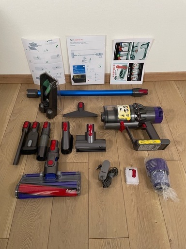 ダイソン ⑤　V10SV12fluffy 新品ストレートパイプ　２タイプヘッドから選択式　新品交換用フィルター　パーツフルセット 