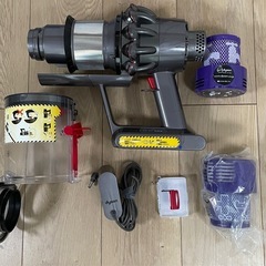 ダイソン ⑤　V10SV12fluffy 新品ストレートパイプ　２タイプヘッドから選択式　新品交換用フィルター　パーツフルセット の画像