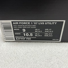 新品未使用　NIKE エアフォース1 27㎝ ナイキ 限定モデルの画像