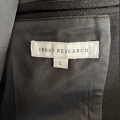 アーバンリサーチ　シングルステンカラーコートの画像