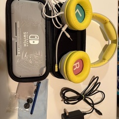 switch ライト 限定ザシアン・ザマゼンタモデル＆ピカチュウヘッドホン