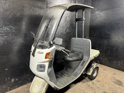 ★支払い総額3.8万円★買取強化中！査定無料♪ホンダ ジャイロキャノピー TA02 激安ジャイロ入荷しました♪2ストのためオイル継ぎ足しでOK！