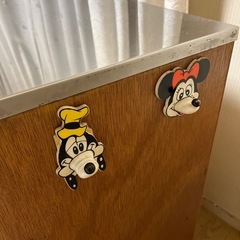 古い棚 収納ボックス シェルフの画像