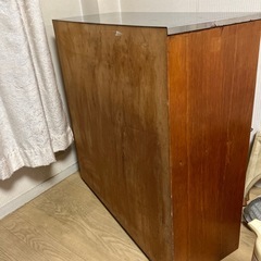 古い棚 収納ボックス シェルフの画像