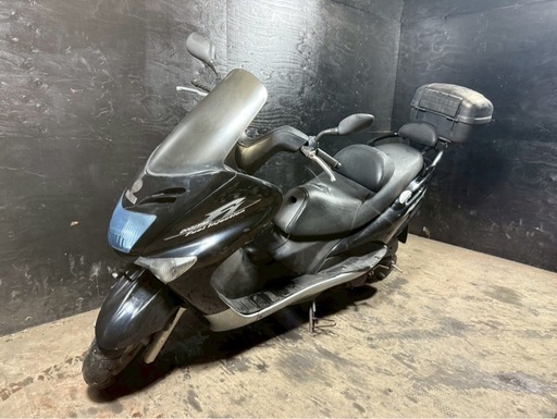 ★支払い総額4.8万円★関東圏内即日配送可能！ヤマハ マジェスティ125Fi 社外マフラー！リアキャリア付き！！