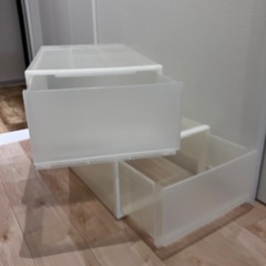 収納ケース(無印良品) 2個
の画像