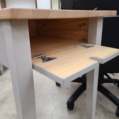 J1724【リユースのサカイ柏店】IKEA　イケア　引き出し付きテーブル　NORRÅSEN　ノッショーセン　パイン材　クリーニング済みの画像