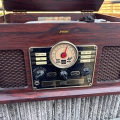 FUZE レトロ調レコードプレーヤー CLS50 レコード/CD/カセット/ラジオの画像