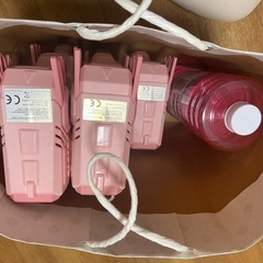 電動バブルガン5個の画像