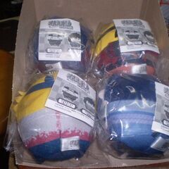 NARUTO-ナルト- 疾風伝 ふわコロりん3 、ぬいぐるみ4個　本体未開封です。の画像