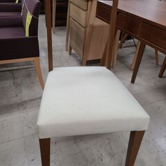 J1725【リユースのサカイ柏店】NOCE　ノーチェ　デスク　チェア付　BF6168　ウォールナット　クリーニング済み　参考価格29,800円の画像