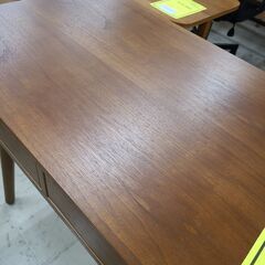 J1725【リユースのサカイ柏店】NOCE　ノーチェ　デスク　チェア付　BF6168　ウォールナット　クリーニング済み　参考価格29,800円の画像