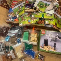 LEGO マインクラフト　パーツ不揃いの画像