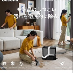 新品⭐︎リンサークリーナー カーペットクリーナー 家庭用スチームクリーナーの画像