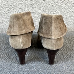 スエード 折り返しブーティ 24cm の画像