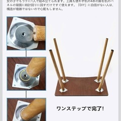 【中古品]】パソコンデスク 勉強机 北欧 木製 机 幅80cm×奥行40cm PCデスクの画像