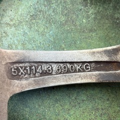 MANARAY マナレイ　１5インチ ６Ｊ　OFF+４３　ＰＣＤ１１４.３×５穴　4本セット の画像