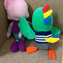しまじろう　ニャッキーとトリッピー　ぬいぐぬいぐるみの画像