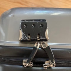 キャリーケース　シルバーグレー
の画像