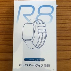 R8 スマートウォッチ 45mm ブラックの画像