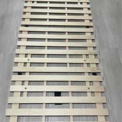 ニトリ　スノコベッドの画像