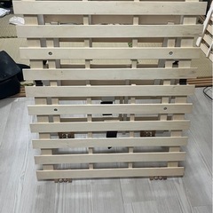 ニトリ　スノコベッドの画像