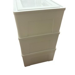 アイリスオーヤマ プラケース 収納ケース 3個セットの画像