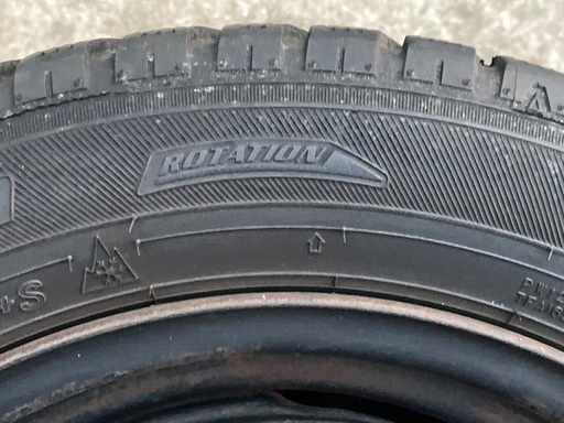 No.143 オールシーズンタイヤ155/65/14 4H PCD100 スチールホイール付4本セット