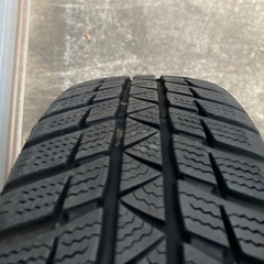 No.143 オールシーズンタイヤ155/65/14 4H PCD100 スチールホイール付4本セットの画像