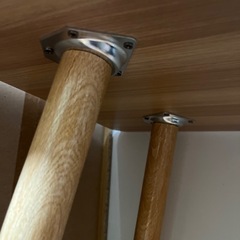 【中古品]】パソコンデスク 勉強机 北欧 木製 机 幅80cm×奥行40cm PCデスクの画像