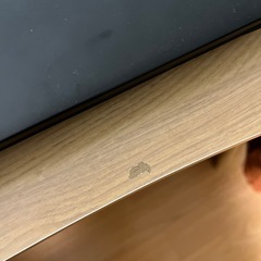 【中古品]】パソコンデスク 勉強机 北欧 木製 机 幅80cm×奥行40cm PCデスクの画像