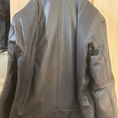 KADOYA カワサキ　レザージャケット バイクウェア ブラックの画像