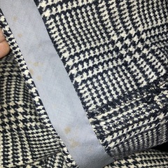 千鳥柄　冬物スカートの画像