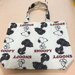 スヌーピー トートバッグ の画像